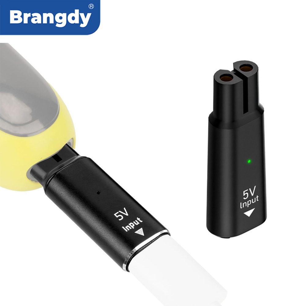 Body Trimmer - Brangdy 5V Typ-C Rasierer-Adapter, Ladegerät, Konverter,