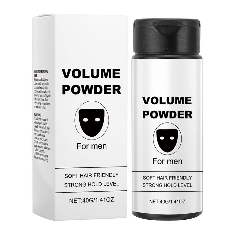 Men'S Grooming Hairstyles - Herren-Haarpuder, einfach aufzutragen, natürlicher Look, voluminöses,