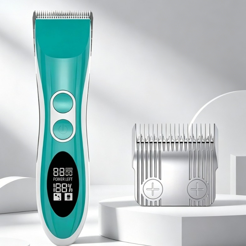 Grooming Kit - Shernbao Kabelloses Tierpflege-Set, Verstellbare Geschwindigkeit Geräuscharmer