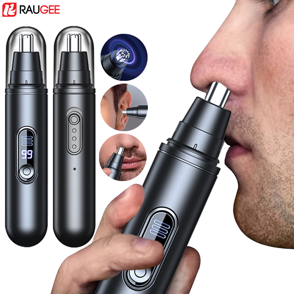 Nose Trimmer - Elektrischer Nasenhaartrimmer USB-Aufladbar Nasen- und Ohrhaartrimmer