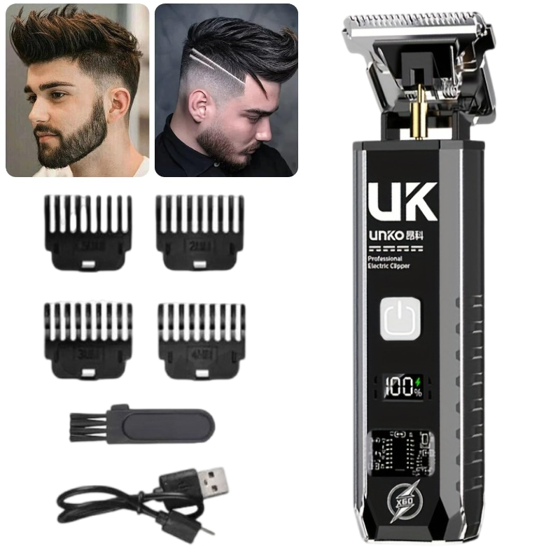 Electric Shaver Rotary - T9 Haarschneider für Herren, kabelloser Barttrimmer,
