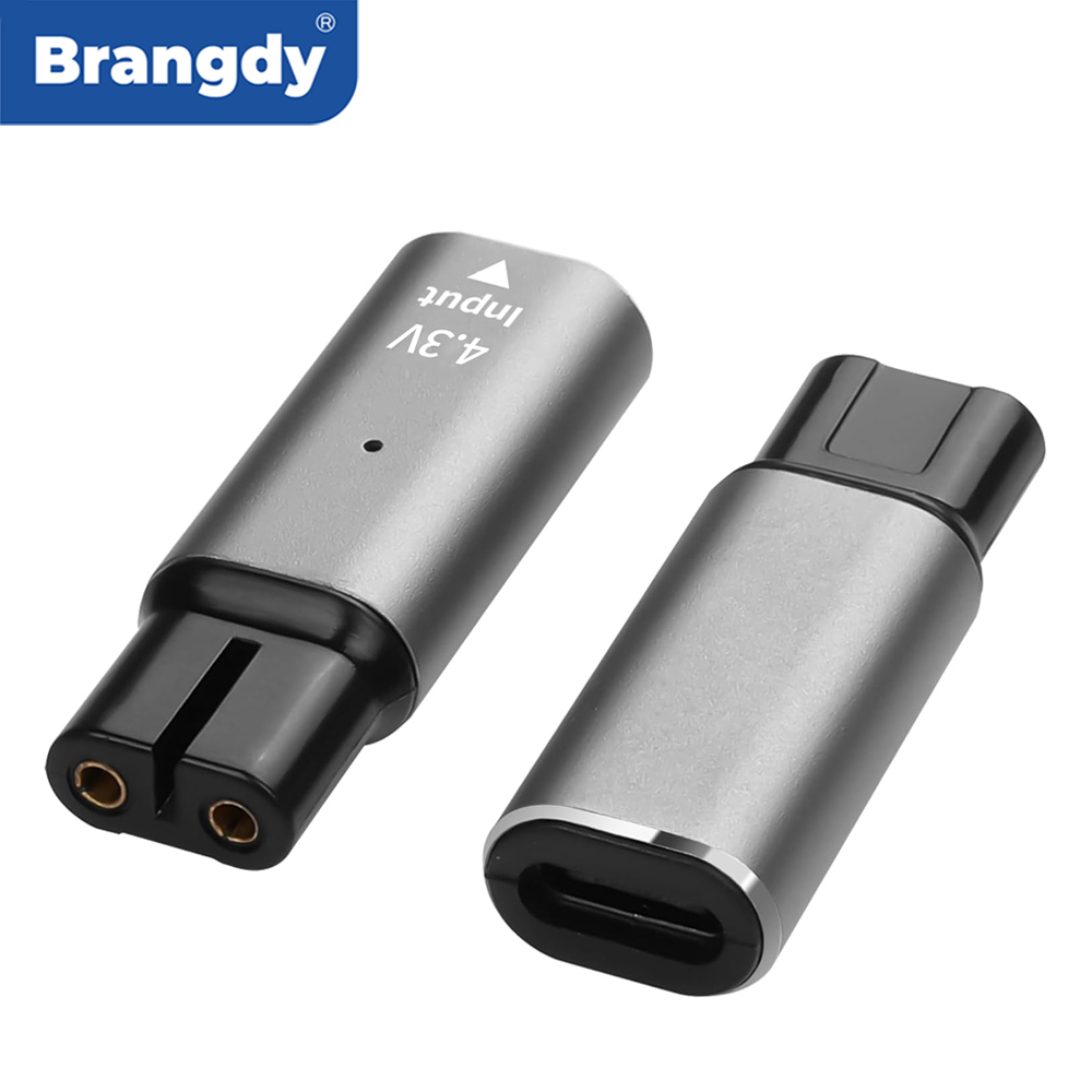 Aftershave - Brangdy 4,3 V Typ-C Rasierer-Adapter, Ladegerät,