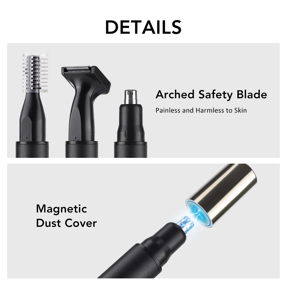 Elektrischer Nasen-Ohr-Haarsch – Nose Trimmer Bewertung und Preis