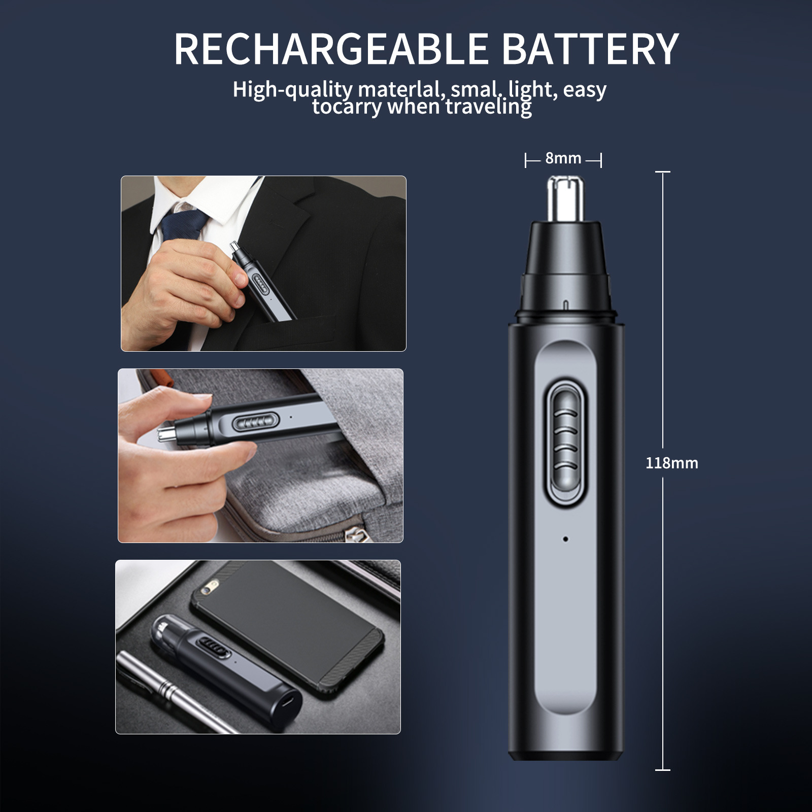 Nasenhaarschneider für Männer, – Electric Shaver Rotary Bewertung und Preis