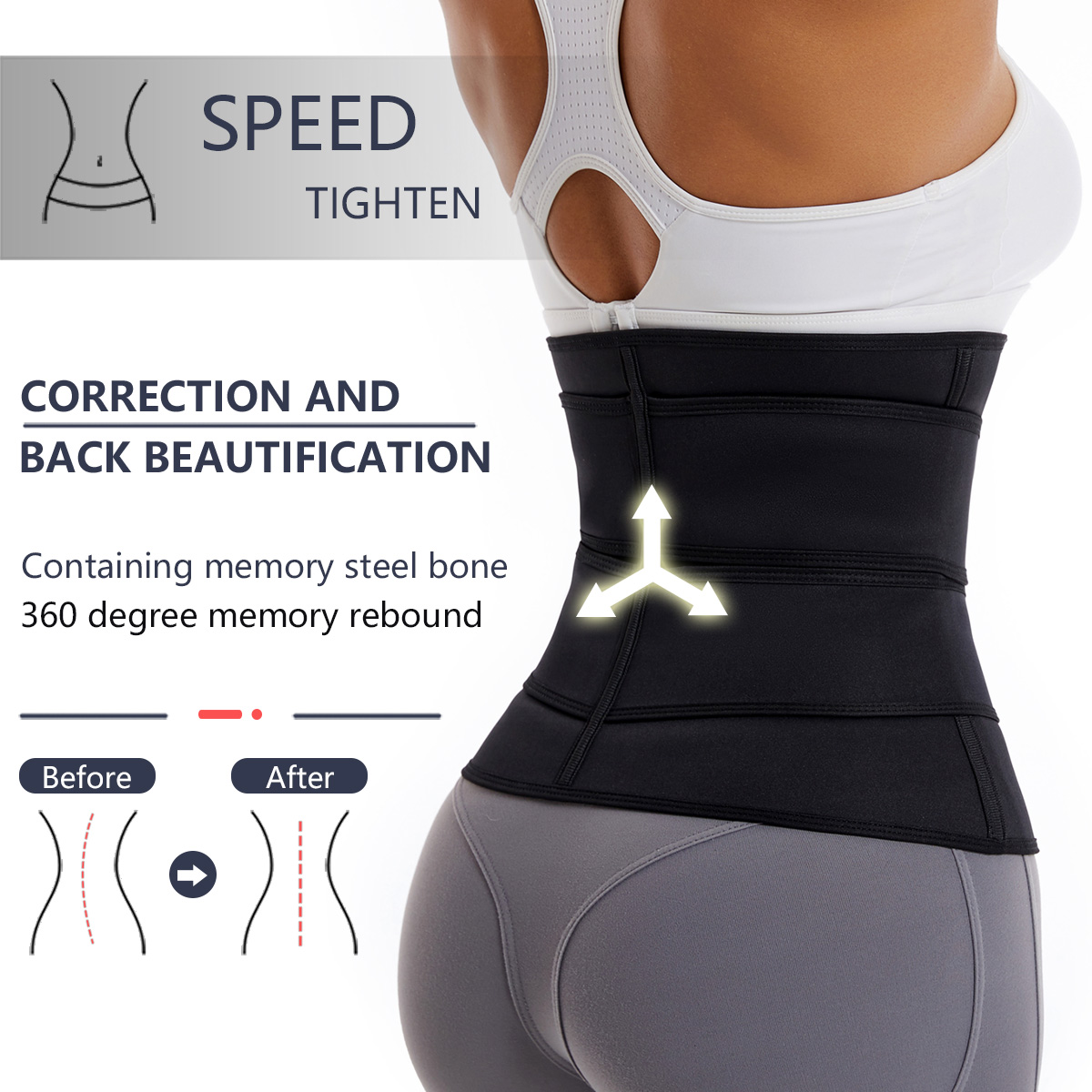 Damen-Taillentrainer-Gürtel mi – Body Trimmer Bewertung und Preis