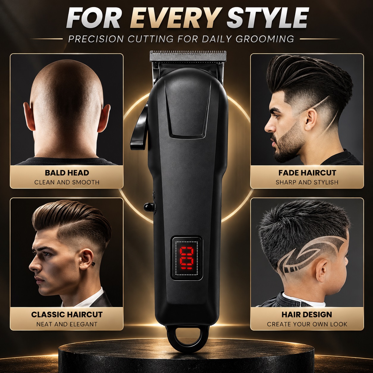 Elektrisches Haarschneide- und – Beard Trimmer Bewertung und Preis