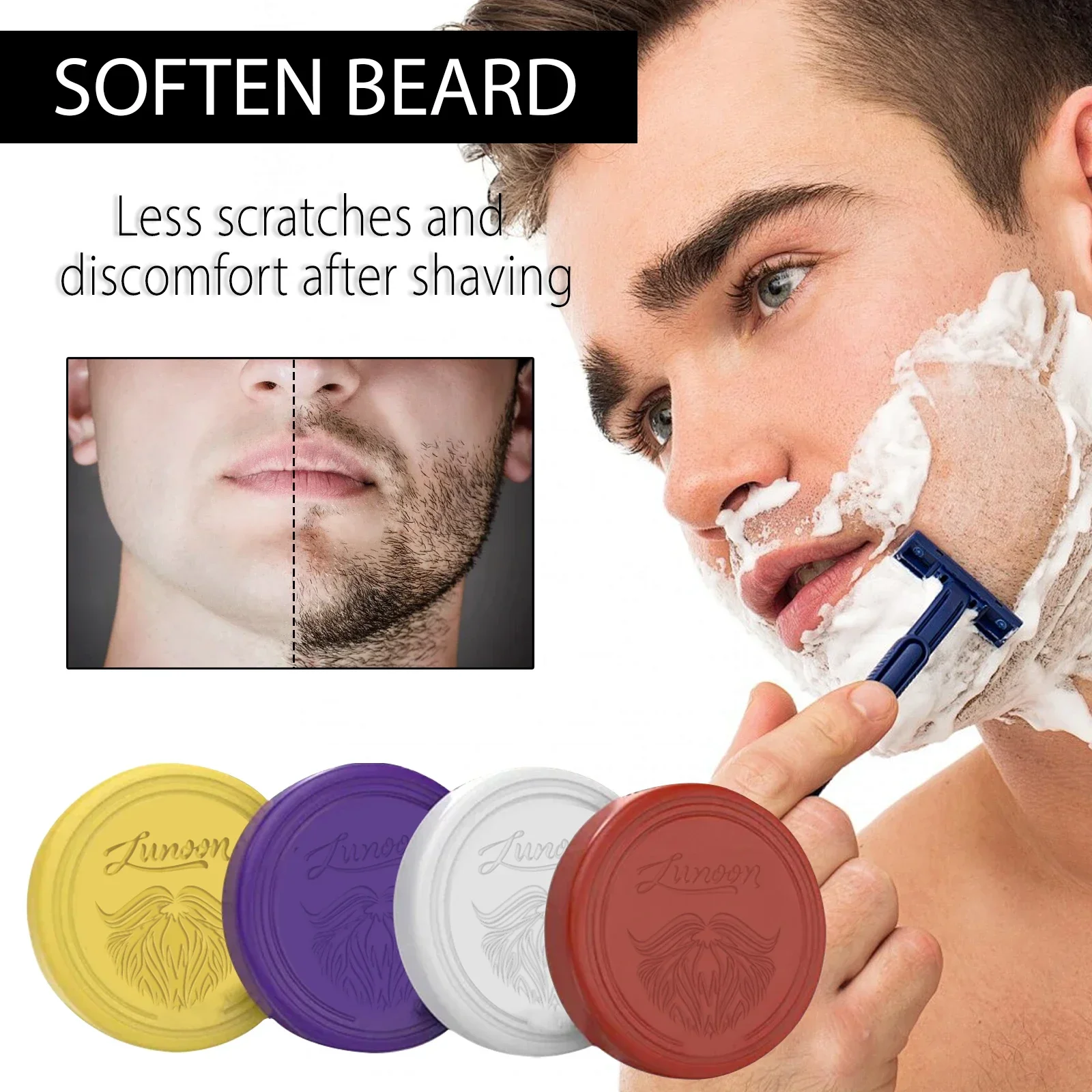 4/1 Stück Herren-Rasierseife,  – Shaving Cream Bewertung und Preis