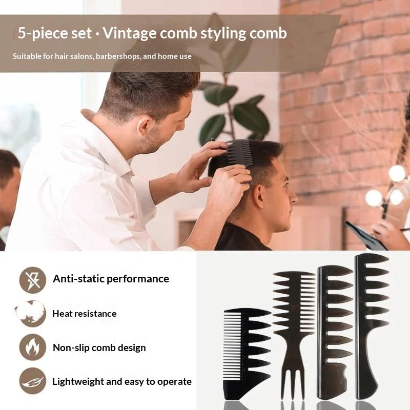 NEUES Anti-Statik-Haarkamm-Set – Men'S Grooming Hairstyles Bewertung und Preis