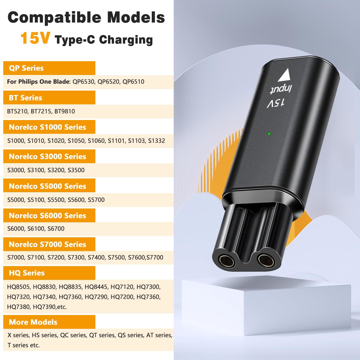 15V USB-C Sicherer Stabiler Mi – Electric Razor Bewertung und Preis