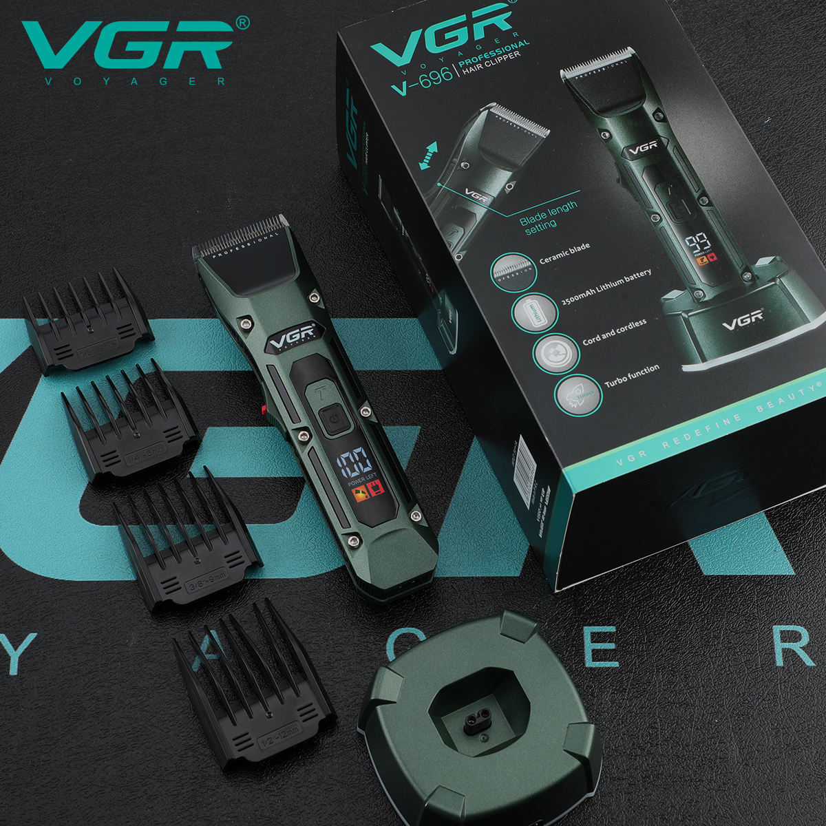 VGR V-696 Neue Metall Beliebte – Electric Shaver Rotary Bewertung und Preis